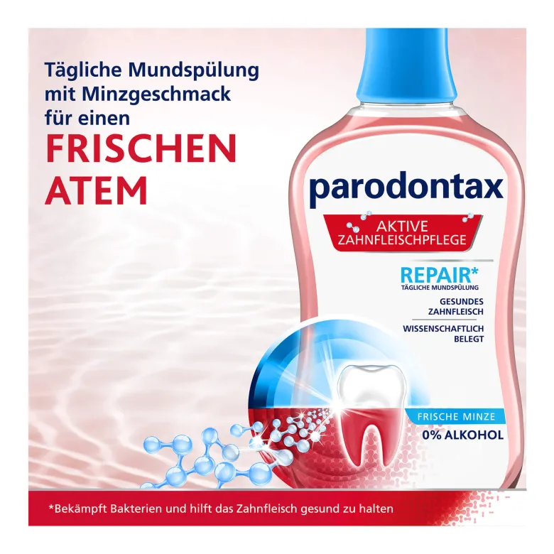 Parodontax Mundspülung Aktive Zahnfleischpflege-Repair*, 300 ml