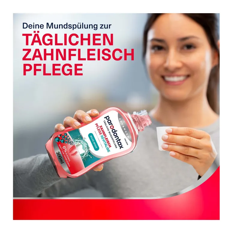 Parodontax Tägliche Mundspülung zur Zahnfleischpflege, 300 ml