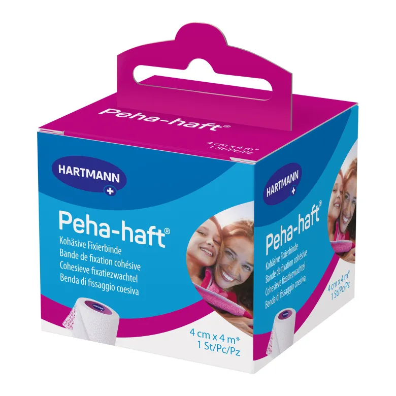 Peha-haft Fixierbinde latexfrei 4 cm x 4 m, 1 St