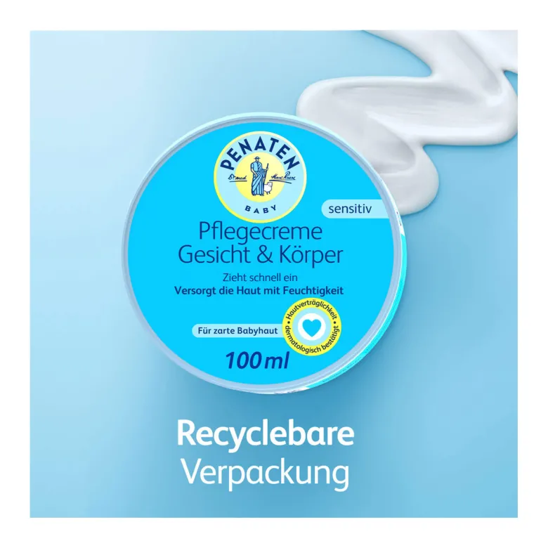 Penaten Pflegecreme Gesicht & Körper, 100 ml