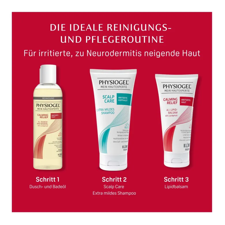 Physiogel Calming Relief A.I. Dusch-und Badeöl, 400 ml