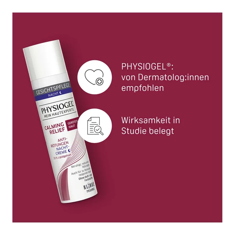 Physiogel Calming Relief Anti-Rötungen Nachtcreme, 40 ml