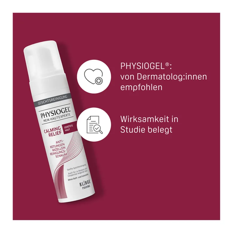 Physiogel Calming Relief Anti-Rötungen Reinigungsschaum, 150 ml