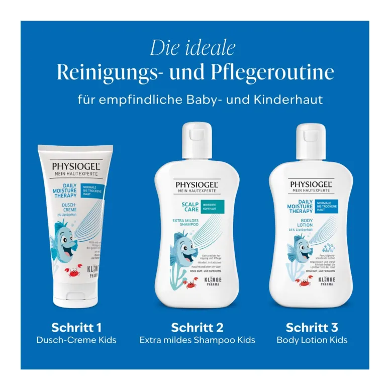 Physiogel Daily Moisture Therapy Bodylotion Kinder-Edition, 200 ml