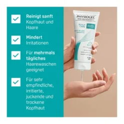 Physiogel Scalp Care Extra Mildes Shampoo, 200 ml