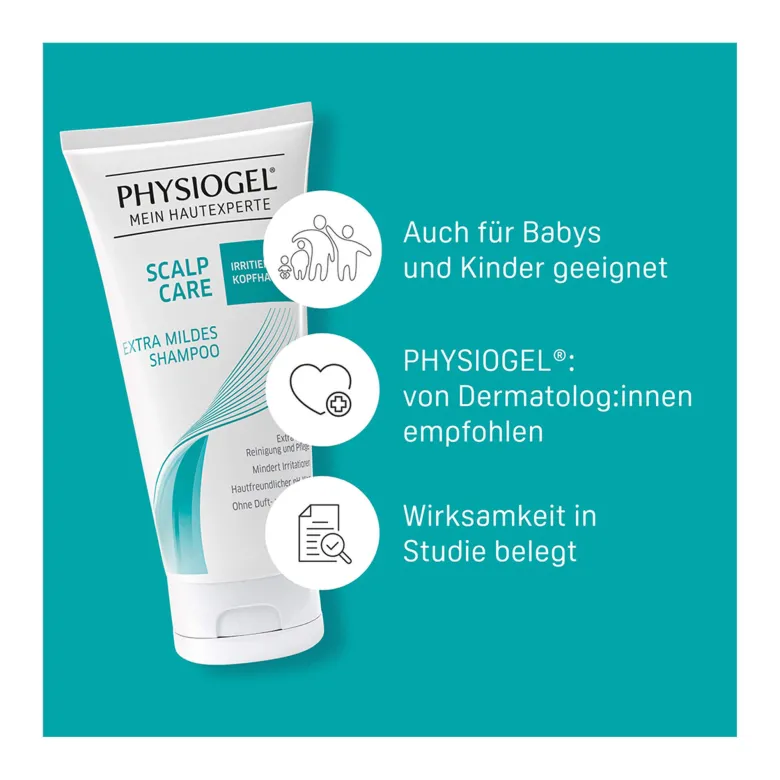 Physiogel Scalp Care Extra Mildes Shampoo, 200 ml