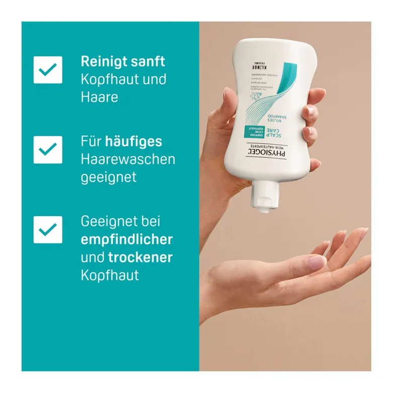 Physiogel Scalp Care Mildes Shampoo, 250 ml