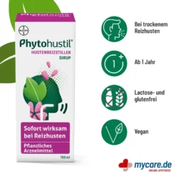 Phytohustil Hustenreizstiller Sirup, 150 ml