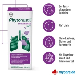 Phytohustil Schleimlöser Saft, 150 ml