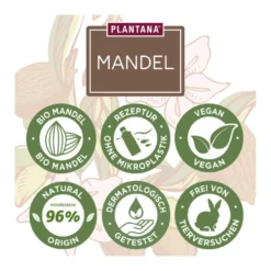 Plantana Mandel Pflegedusche, 500 ml