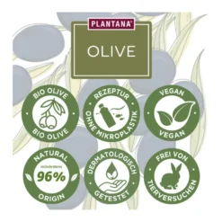 Plantana Oliven Pflegedusche, 500 ml