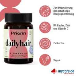Priorin dailyhair Pigmentiq Gummies, 30 St