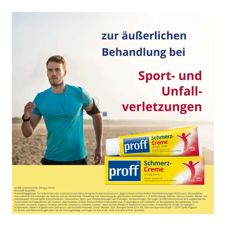 Proff Schmerzcreme, 150 g