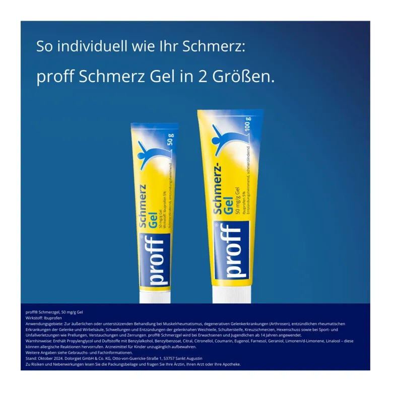 proff Schmerzgel 50 mg/g, 100 g