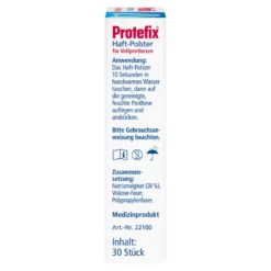 Protefix Haftpolster für Vollprothesen, 30 St
