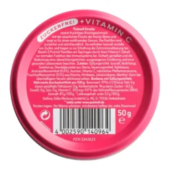 Pulmoll Hustenbonbons Wildkirsch + Vitamin C zuckerfrei, 50 g