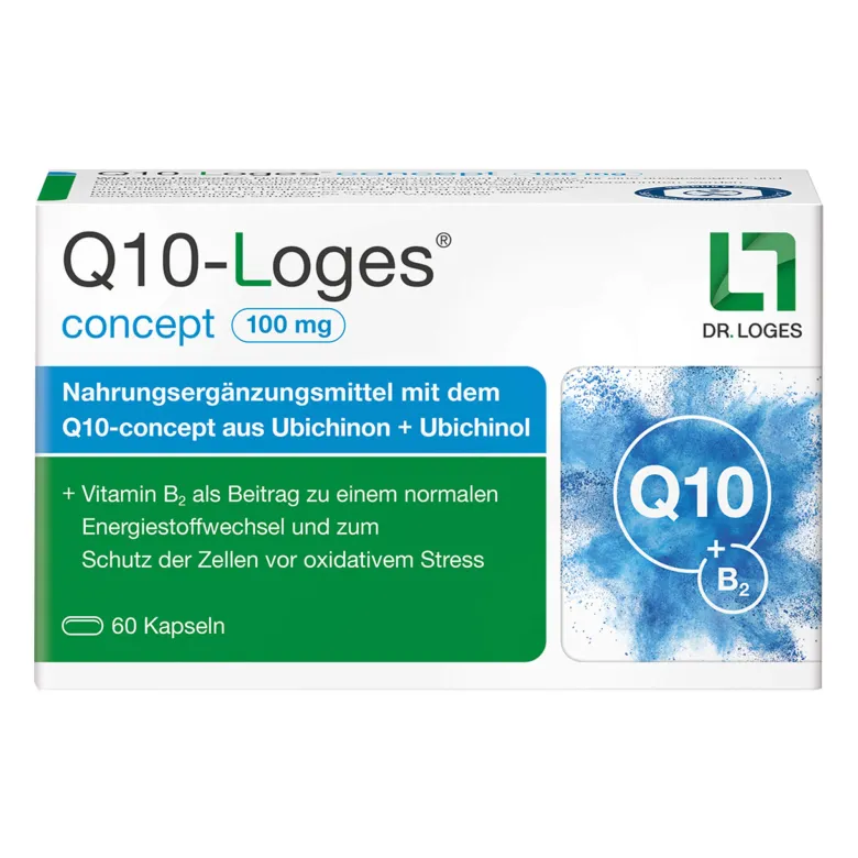 Q10-Loges concept 100 mg Kapseln, 60 St