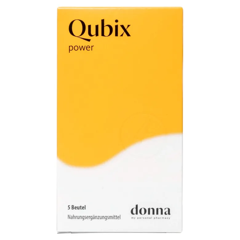 Qubix Power mit Guarana und Ginseng Pulver, 5 St