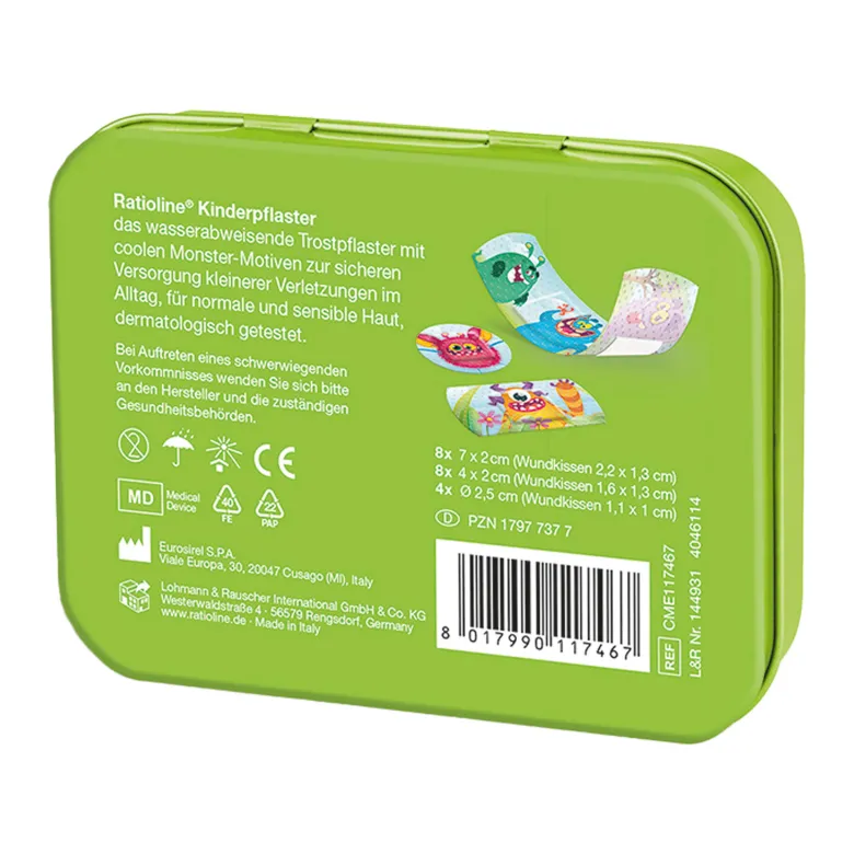 Ratioline Kinderpflaster in 3 Größen, 20 St
