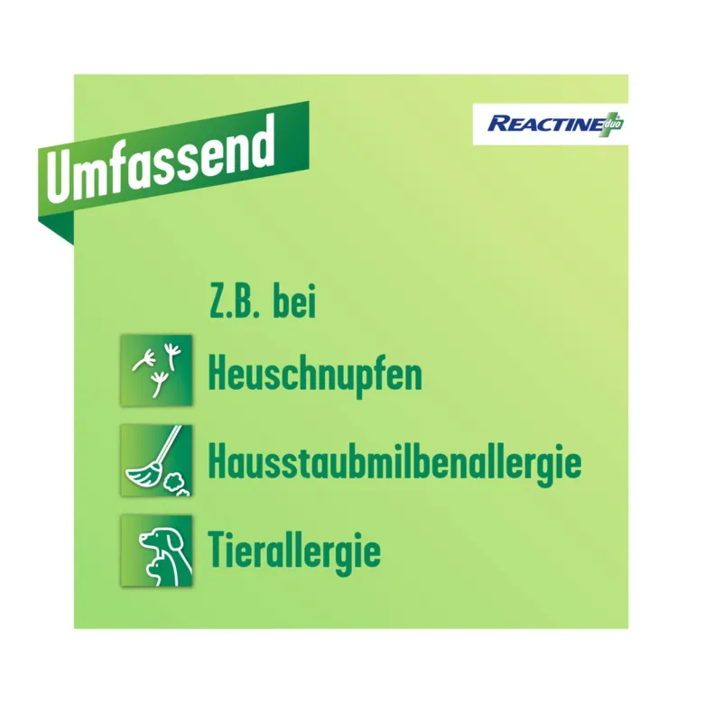 Reactine Allergietabletten, 21 St