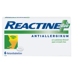 Reactine duo Retardtabletten, 6 St