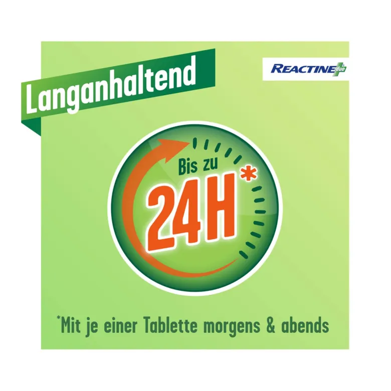 Reactine duo Retardtabletten, 6 St