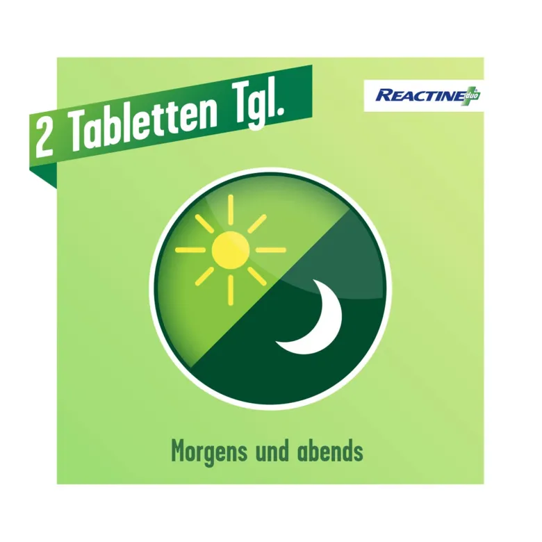 Reactine duo Retardtabletten, 6 St