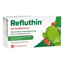 Refluthin bei Sodbrennen Kautabletten Fruchtgeschmack, 48 St