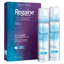 Regaine Frauen Schaum, 2X60 g