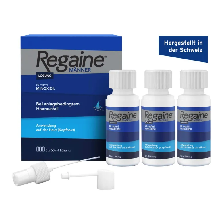 Regaine Männer Lösung, 3X60 ml