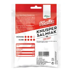 Rheila Knusper Salmiak mit Zucker, 90 g