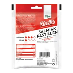Rheila Salmiak Pastillen zuckerfrei, 90 g