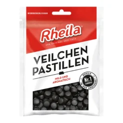 Rheila Veilchen Pastillen mit Zucker, 90 g