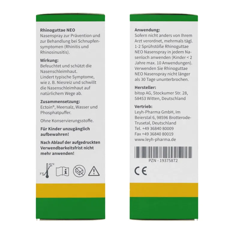 Rhinoguttae NEO Nasenspray bei Schnupfen, 20 ml