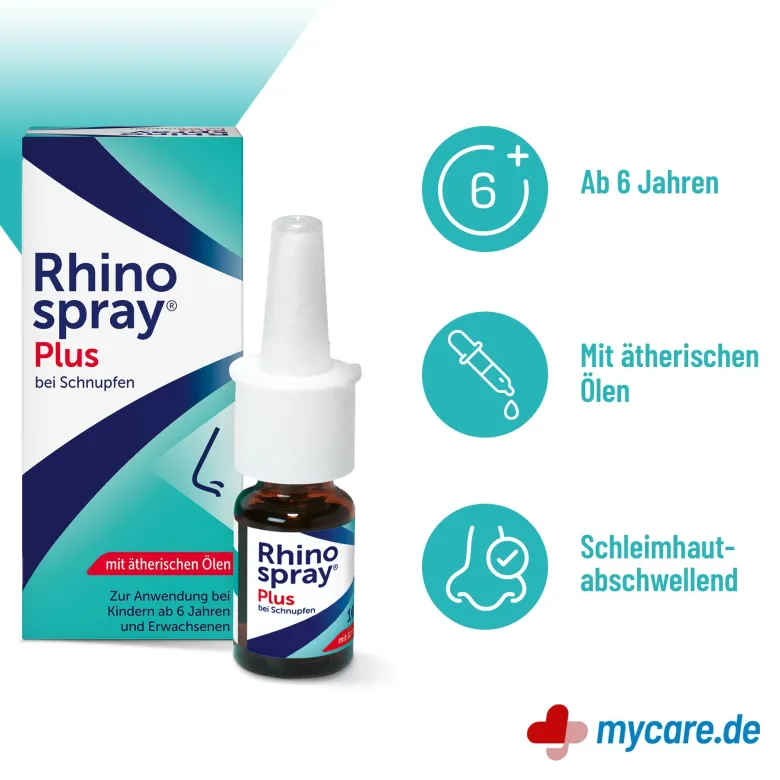 Rhinospray plus bei Schnupfen mit Feindosierer, 10 ml
