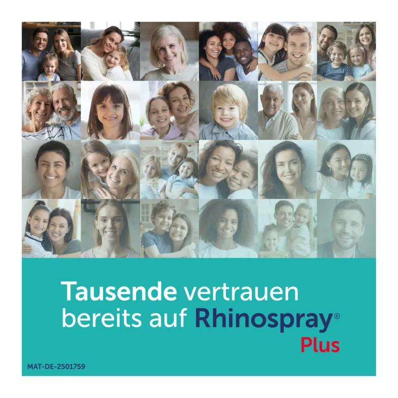 Rhinospray plus bei Schnupfen mit Feindosierer, 10 ml