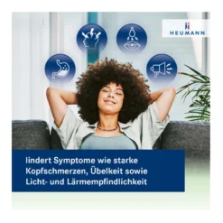 Rizatriptan Heumann bei Migräne 5 mg Tabletten, 2 St
