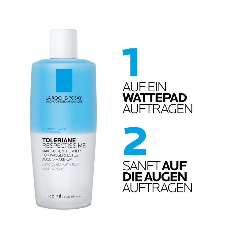 Roche Posay Toleriane Respectissime Augen-Make-up-Entferner, 125 ml