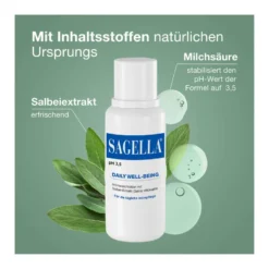 Sagella pH 3,5 Waschlotion Daily Well-Being, 250 ml