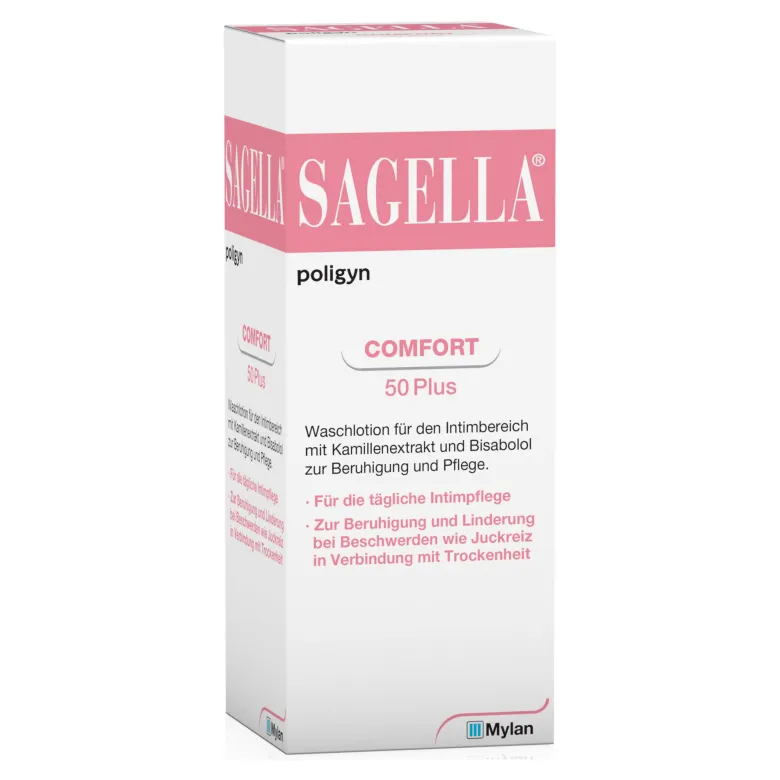 Sagella Poligyn Comfort 50 +, Intimwaschlotion, 500 ml