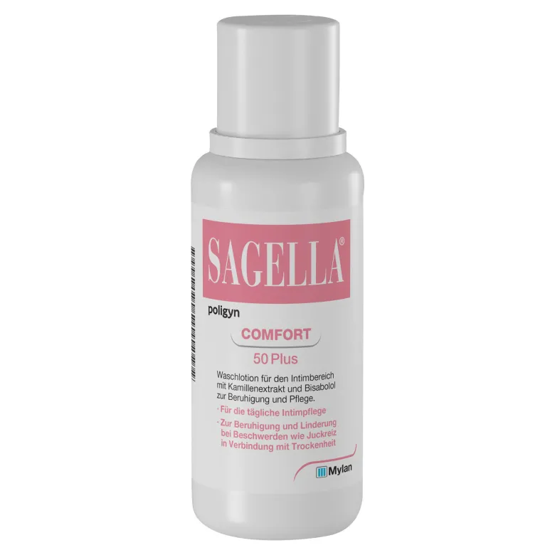 Sagella Poligyn Comfort 50 +, Intimwaschlotion, 500 ml