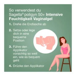 Sagella Poligyn 50+ Intensive Feuchtigkeit Vaginalgel, 7 St