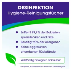 Sagrotan Hygiene Reinigungstücher, 60 St