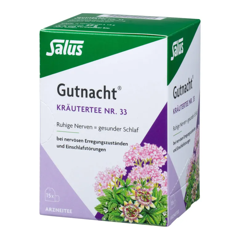 Salus Filterbeutel Gutnacht Kräutertee Nr. 33, 15 St