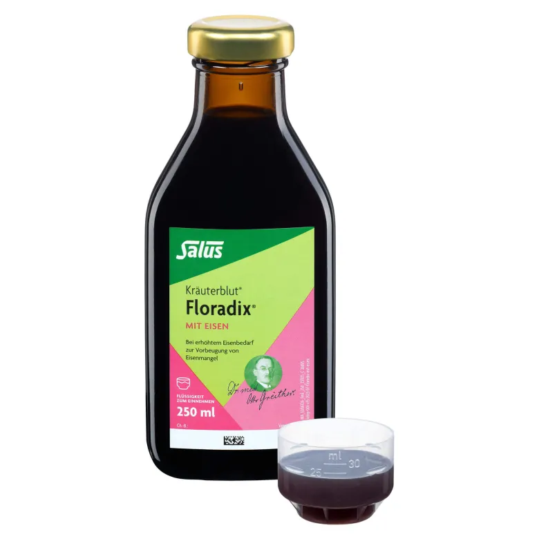 Salus Floradix mit Eisen Flüssigkeit zum Einnehmen, 250 ml