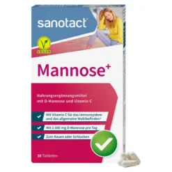 Sanotact Mannose+ Tabletten, 30 St