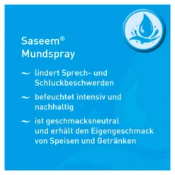 Saseem Mundspray bei Mundtrockenheit, 60 ml