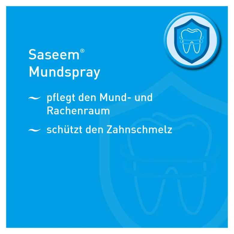 Saseem Mundspray bei Mundtrockenheit, 60 ml