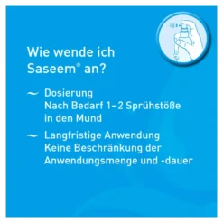 Saseem Mundspray bei Mundtrockenheit, 60 ml