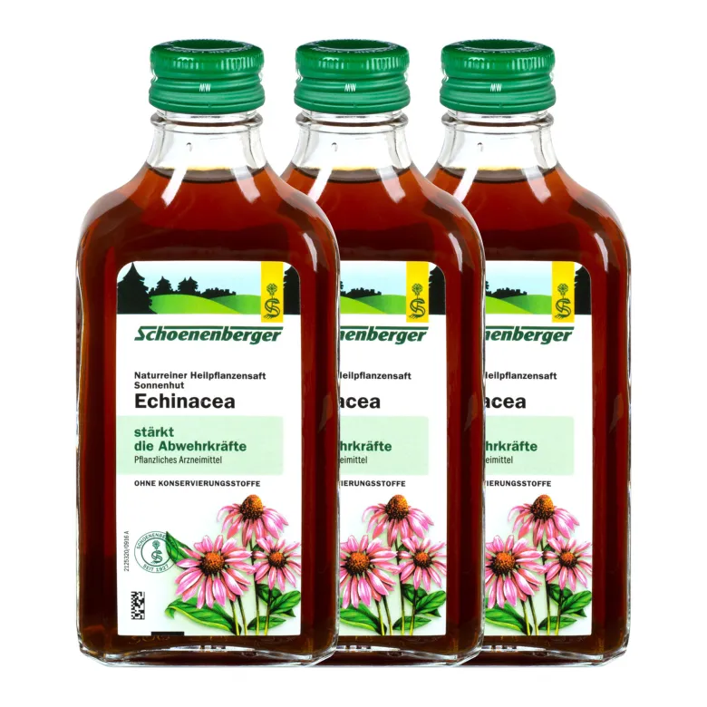 Schoenenberger Echinacea Saft Sonnenhut, 3X200 ml